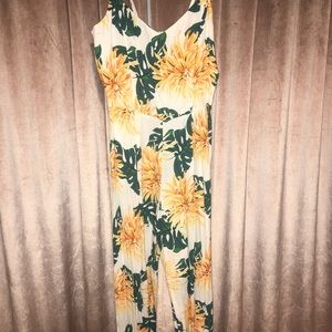 Zara Floral Jumpsuit